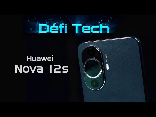 ⁣Défi Tech : À la découverte du Huawei nova 12s