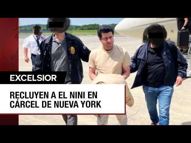 ⁣El Nini, jefe de sicarios de Los Chapitos, ya está recluido en una prisión de Nueva York