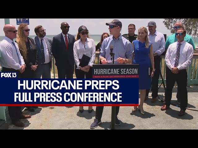 ⁣Hurricane season preparedness: Rick Scott press conference