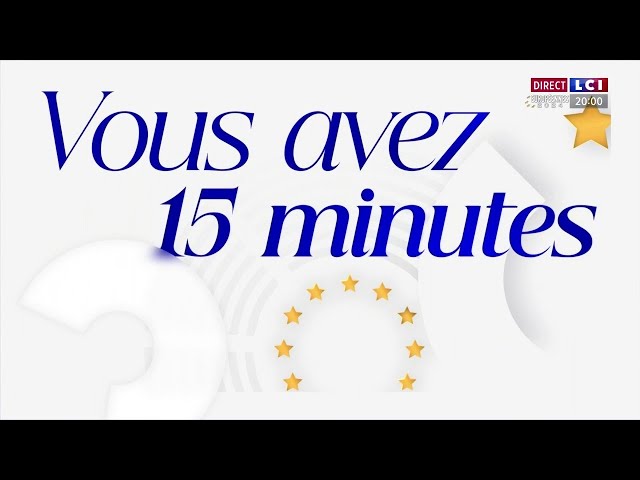 ⁣"Vous avez 15 minutes" : les huit principaux candidats aux européennes sur LCI