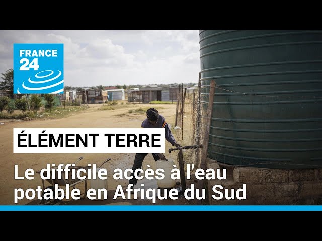 ⁣Le manque d'eau: ferment de la colère anti-ANC à la veille des élections en Afrique du Sud