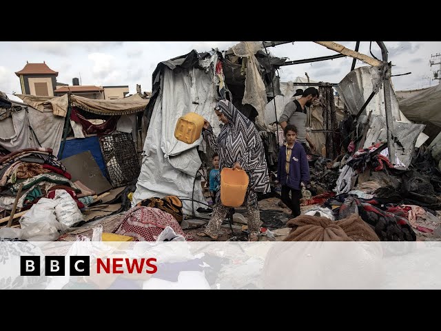 ⁣Gaza: Witnesses report Israeli tanks in heart of Rafah | BBC News