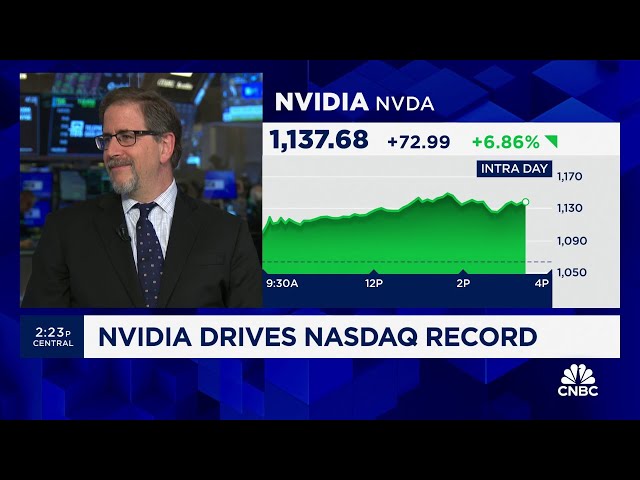 ⁣Nvidia still looks relatively inexpensive for its growth trajectory, says Bernstein's Stacy Ras