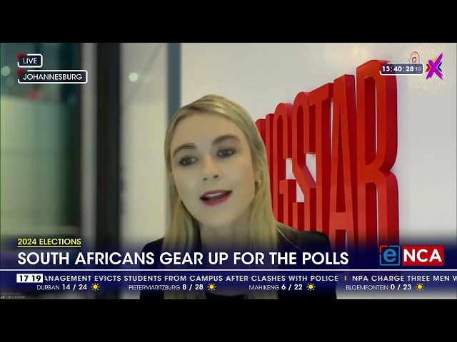 ⁣South Africans gear up for the polls