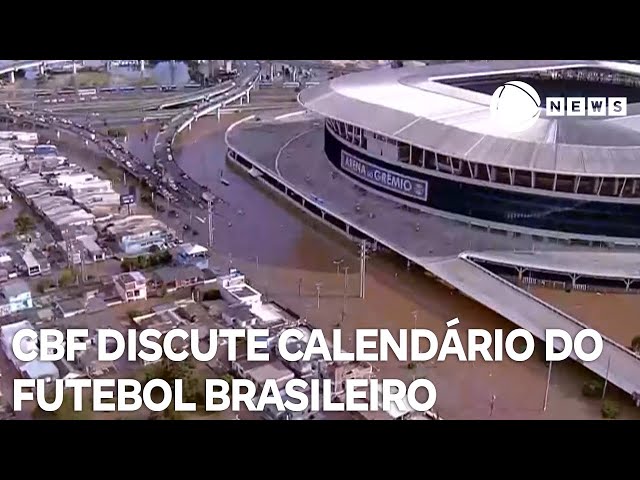 ⁣CBF se reúne para discutir calendário do futebol brasileiro