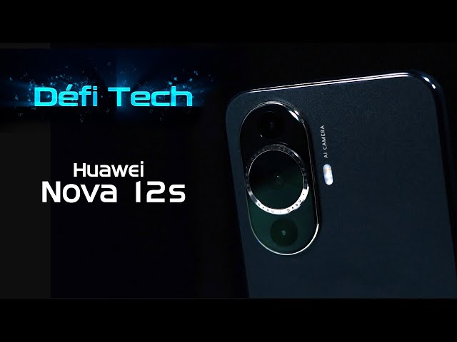⁣Défi Tech : À la découverte du Huawei nova 12s