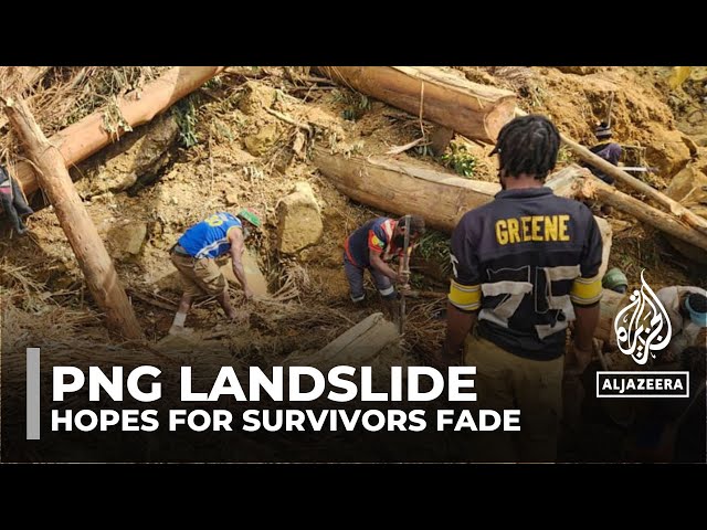 Papua New Guinea evacuating landslide villages as hopes for survivors fade