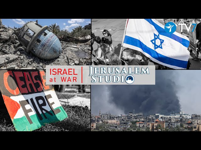 Military Moves under Legal Limits, Israel after two Hague Blows, Israel at War, Jerusalem Studio 862