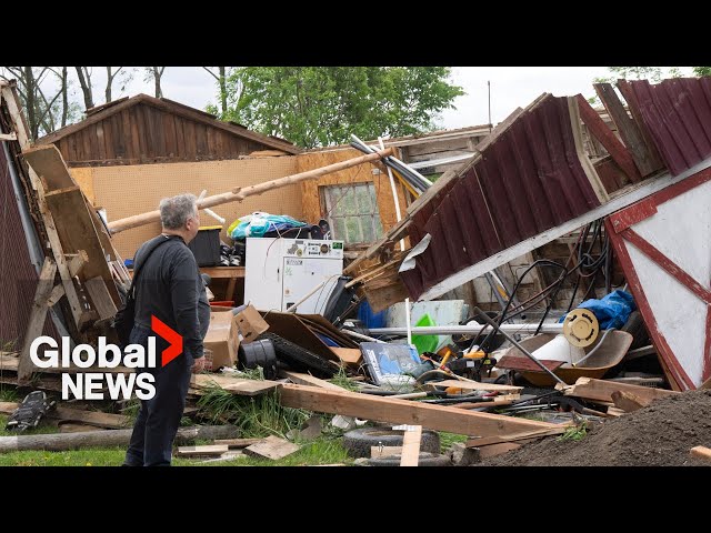 ⁣Tornado touches down in southwestern Quebec, leaves residents reeling