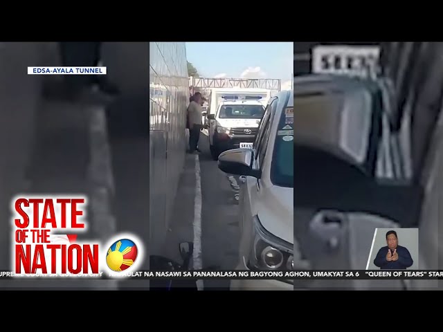 ⁣Isa patay sa pamamaril sa EDSA-Ayala tunnel | SONA