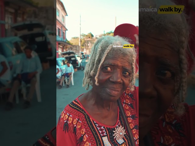 ⁣97 Year old looking like 19 years old in Jamaica #jamaica #jamaicawalkby