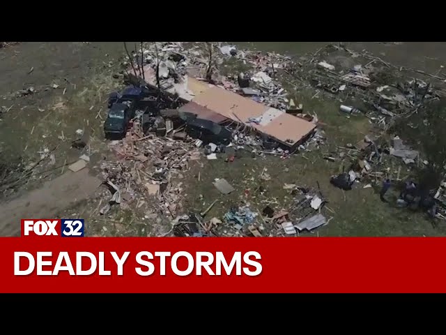 ⁣Deadly storms, tornadoes roll through central US; hundreds of homes destroyed