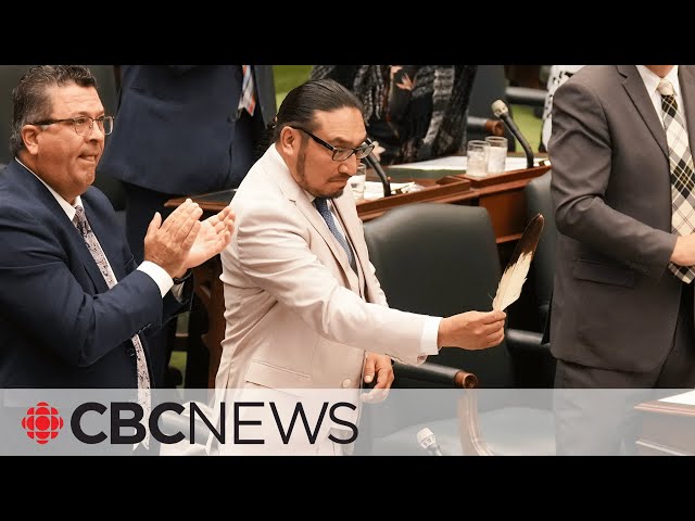 ⁣Ontario MPP speaks in an Indigenous language at Queen's Park for 1st time