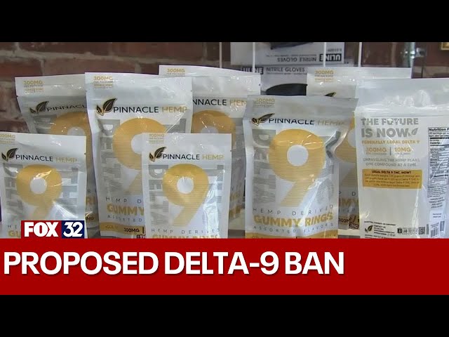 ⁣Proposed bill in Illinois would ban the selling of Delta-9