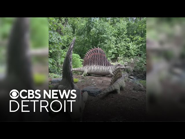 ⁣What to know about the Detroit Zoo's new Dinosauria exhibit