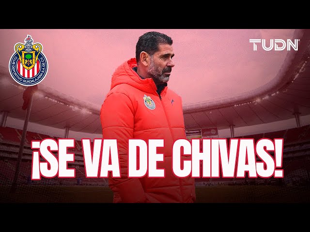 ¡SE VA!  Fernando Hierro deja el proyecto de CHIVAS | TUDN