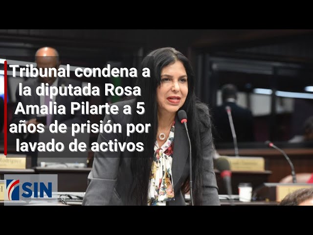 ⁣Tribunal condena a la diputada Rosa Amalia Pilarte a 5 años de prisión por lavado de activos