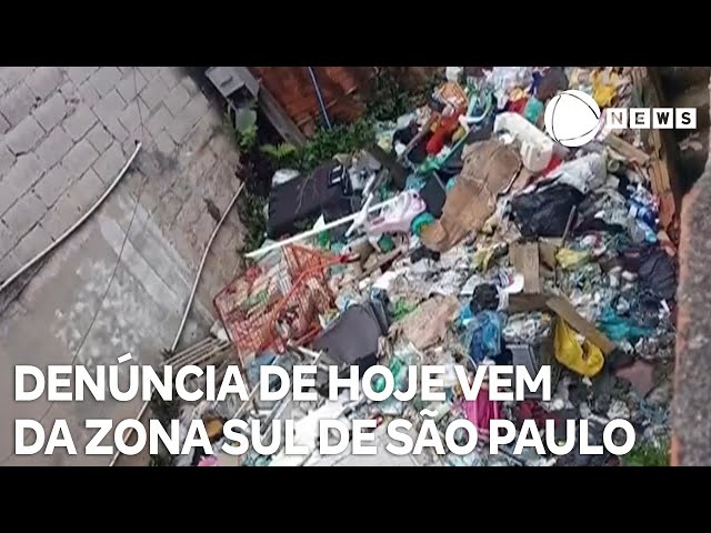 ⁣Record News contra a dengue: denúncia de hoje vem zona sul de São Paulo