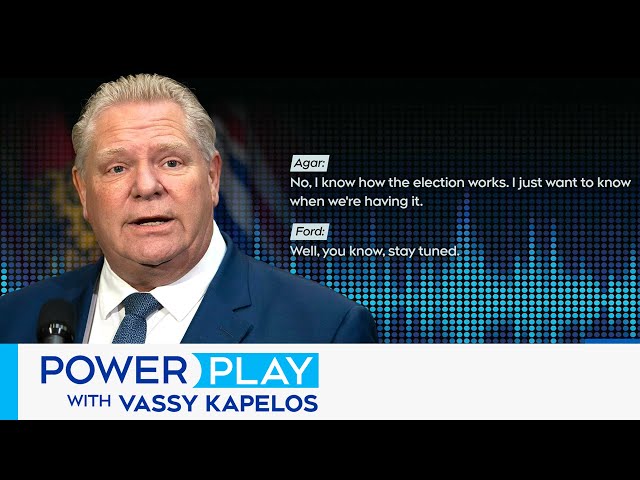 ⁣Is Ontario in for an early election? | Power Play with Vassy Kapelos