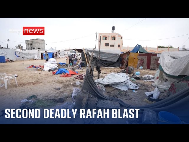 ⁣Israel denies targeting humanitarian zone in fresh deadly blasts