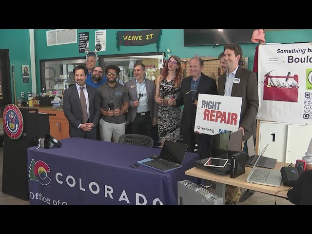 ⁣Consumers will soon be allowed to repair their own phones in Colorado