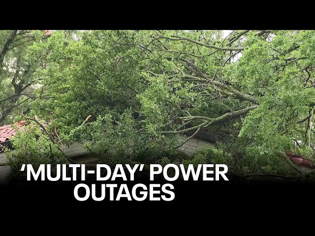 ⁣DFW Storm Damage: Trail of damage in Dallas, across North Texas