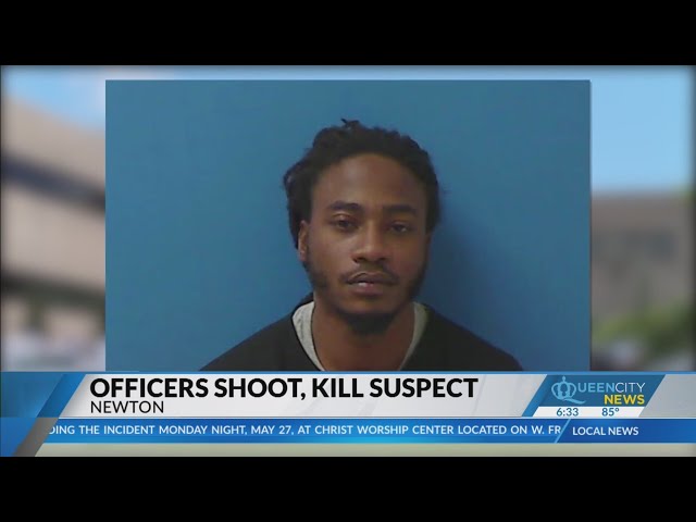 ⁣Newton man fires at officers, EMS after shooting woman