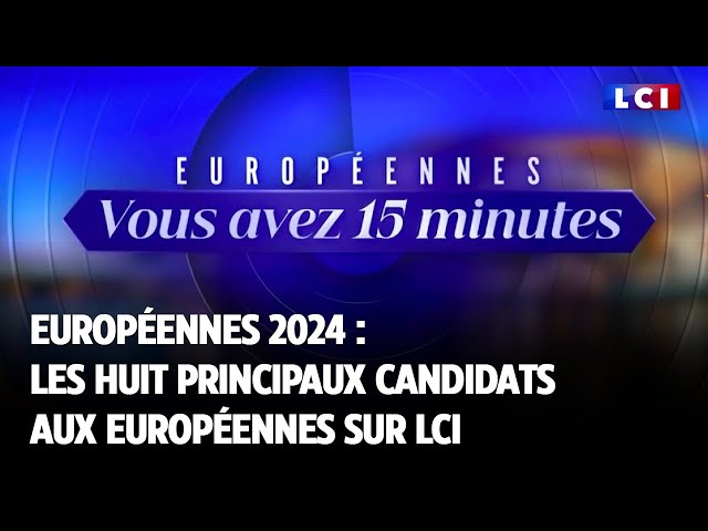 Européennes 2024 | Les huit principaux candidats aux européennes sur LCI