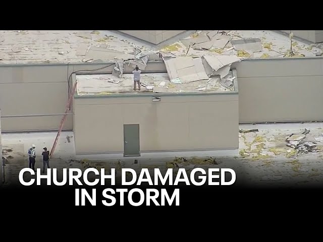 ⁣Prestonwood Baptist Church in Plano among buildings damaged in Texas storms