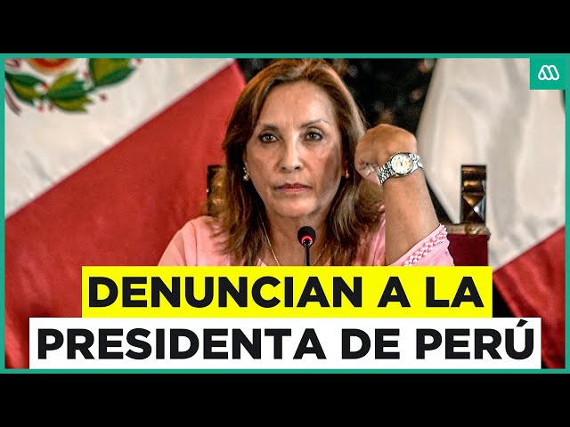⁣Crisis política en Perú: Denuncian a la presidenta por enriquecimiento ilícito y cohecho