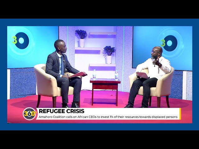 ⁣Amahoro coalition calls on African CEOs to invest 1% of their resources towards displaced persons