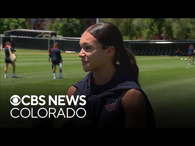 ⁣Sophia Smith excited to be holding USWNT practice in Colorado