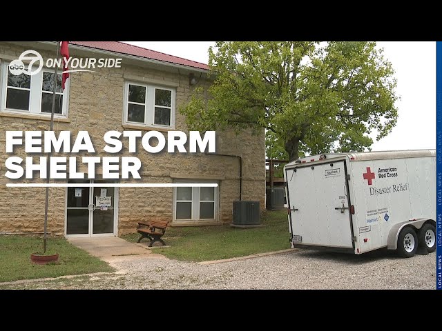 ⁣State officials open emergency shelters for storm victims