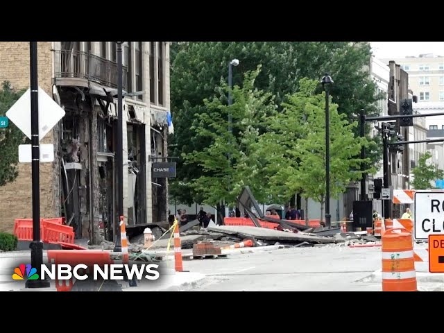 ⁣Gas leak explosion injures at least 7 in Ohio