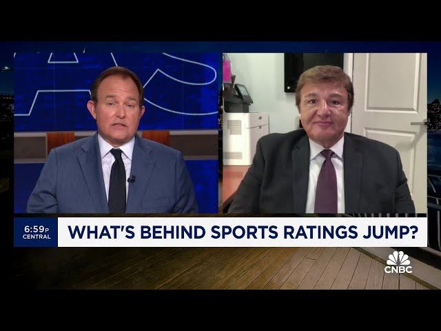 ⁣Sportscorp Founder Marc Ganis talks what is behind the recent jump in sports ratings
