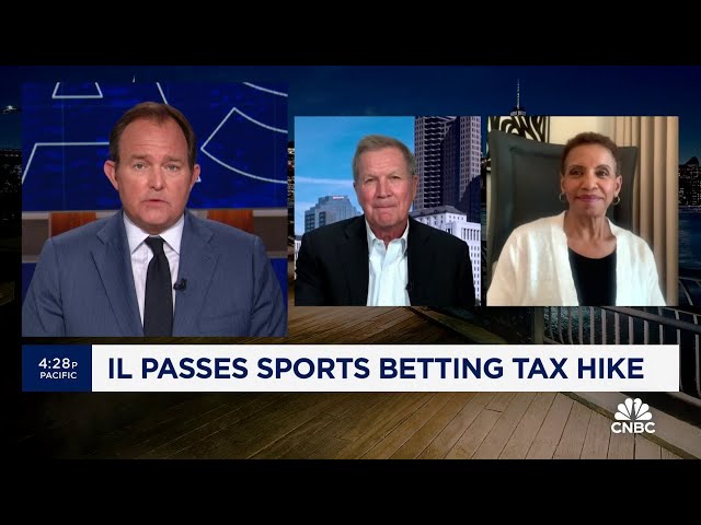 ⁣States are looking to get a piece of sports gambling revenue, says Fmr. Congresswoman Edwards