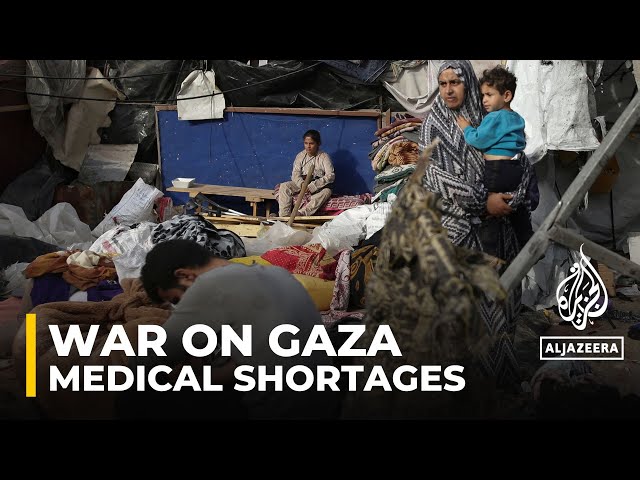⁣Hospitals in Gaza struggle as supplies run short and Israeli military intensifies attacks