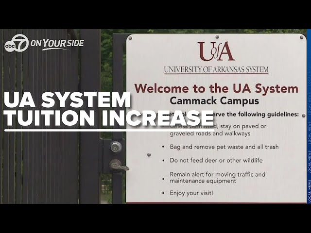 ⁣UA System campuses to see tuition increases this fall