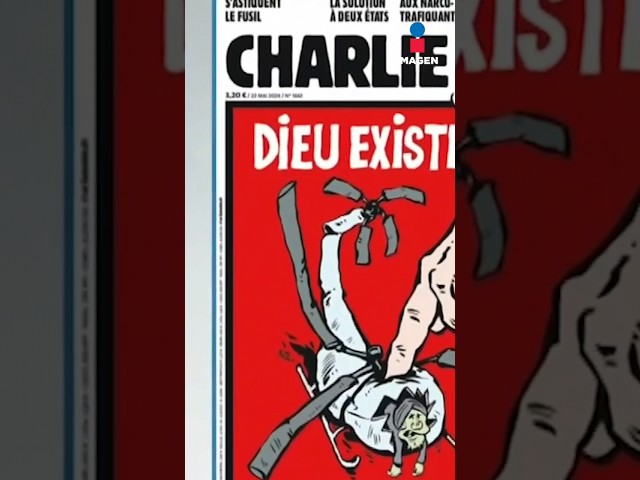 ⁣Revista Charlie Hebdo dedica su primera plana a la trágica muerte de Ebrahim Raisi | Shorts | Zea