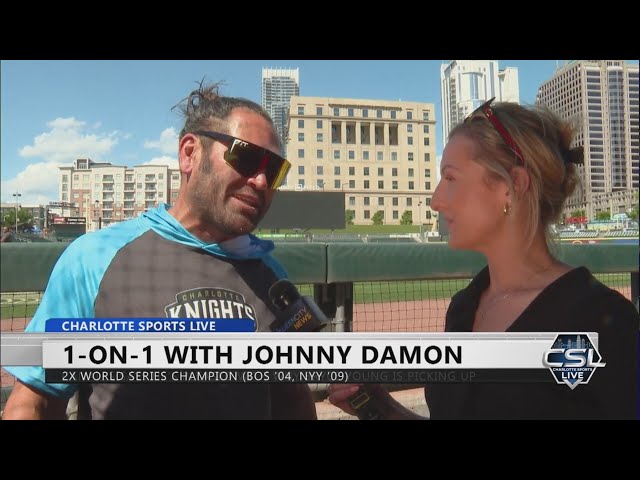 ⁣Johnny Damon has high praise for Charlotte, LKN