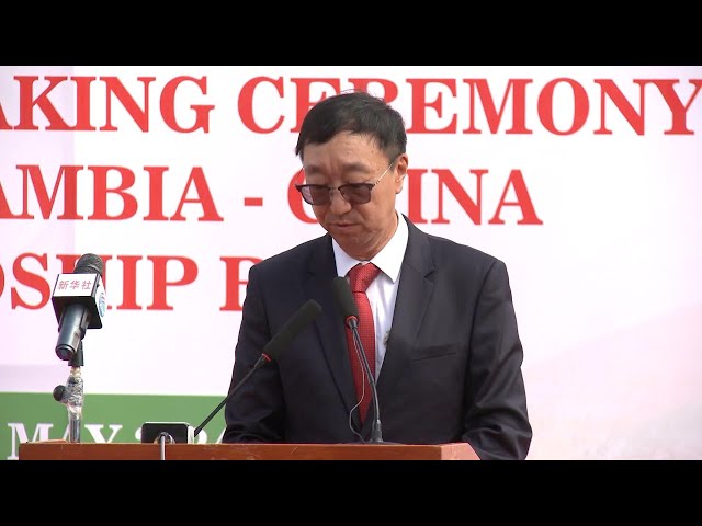 ⁣Chinese envoy hails "unbreakable" ties with Zambia