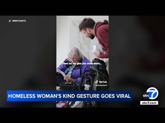⁣OC woman's kind gesture helps lift her out of homelessness