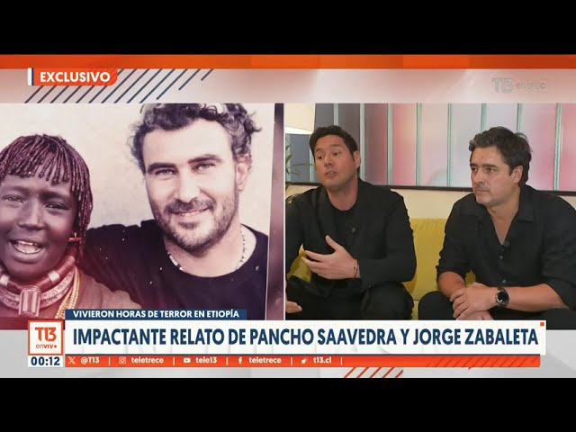 ⁣Completa, sin cortes: Entrevista completa a Pancho Saavedra y Zabaleta por trágico ataque en Etiopía