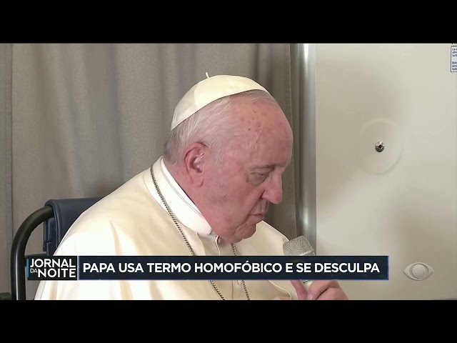 Papa Francisco se desculpa por fala homofóbica em reunião fechada