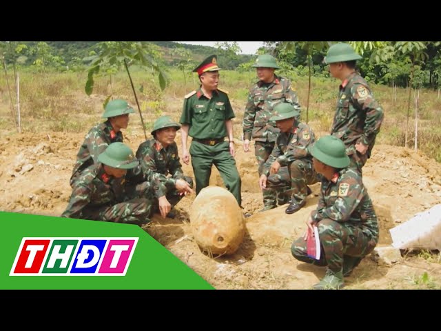 ⁣Quảng Bình: Huỷ nổ an toàn trái bom hơn 300kg | THDT