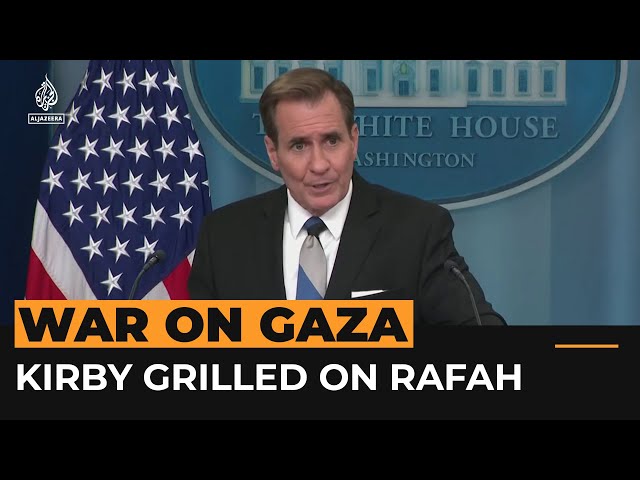 ⁣White House official grilled over deadly Rafah strikes | Al Jazeera Newsfeed