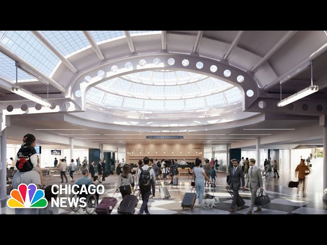 ⁣Inside look at RENOVATIONS coming to Chicago-O'Hare International Airport