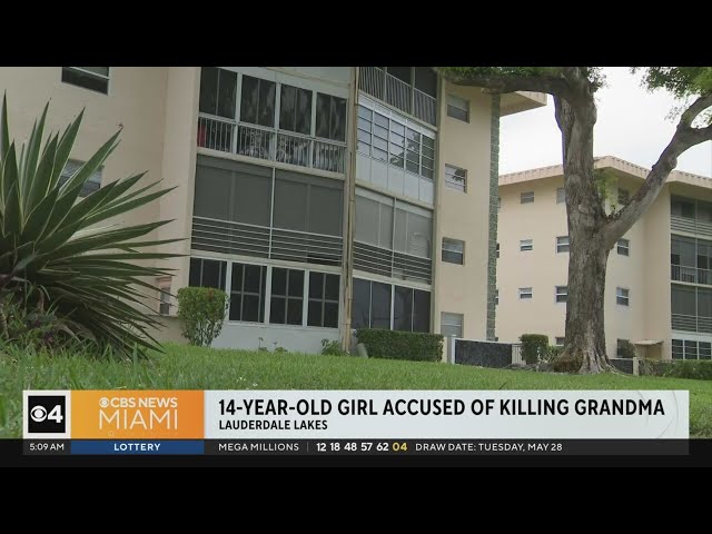 ⁣South Florida 14-year-old girl accused of killing her grandmother