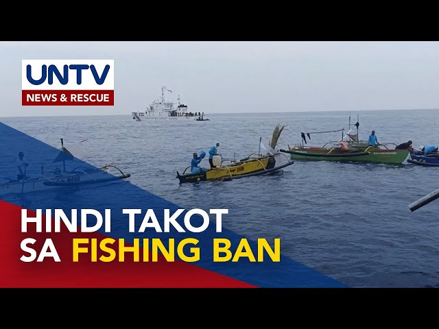 ⁣Mga Pilipinong mangingisda, may sama-samang pamalakaya vs China fishing ban sa WPS