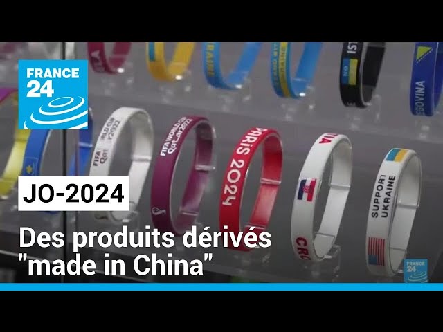 ⁣JO de Paris 2024 : des produits dérivés "made in China" • FRANCE 24